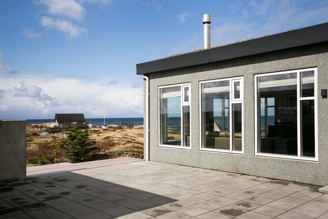 Hvassahraun Cabin By The Sea 보가르 외부 사진
